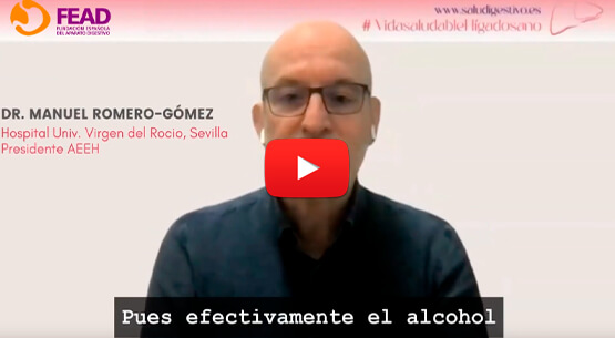 efecto del alcohol sobre el hígado